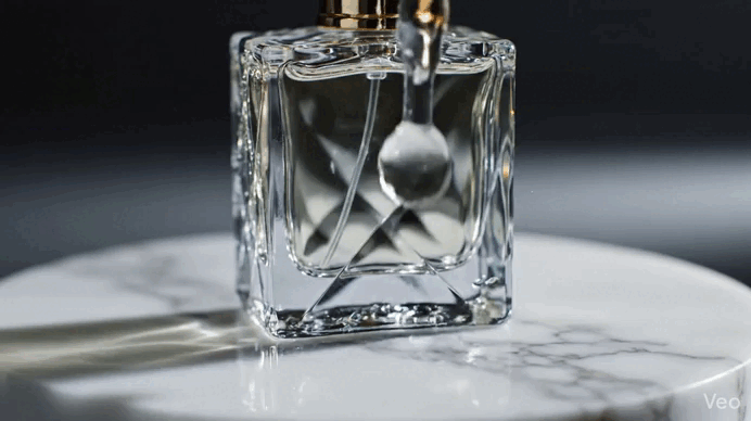 Рекламный ролик парфюма в Veo