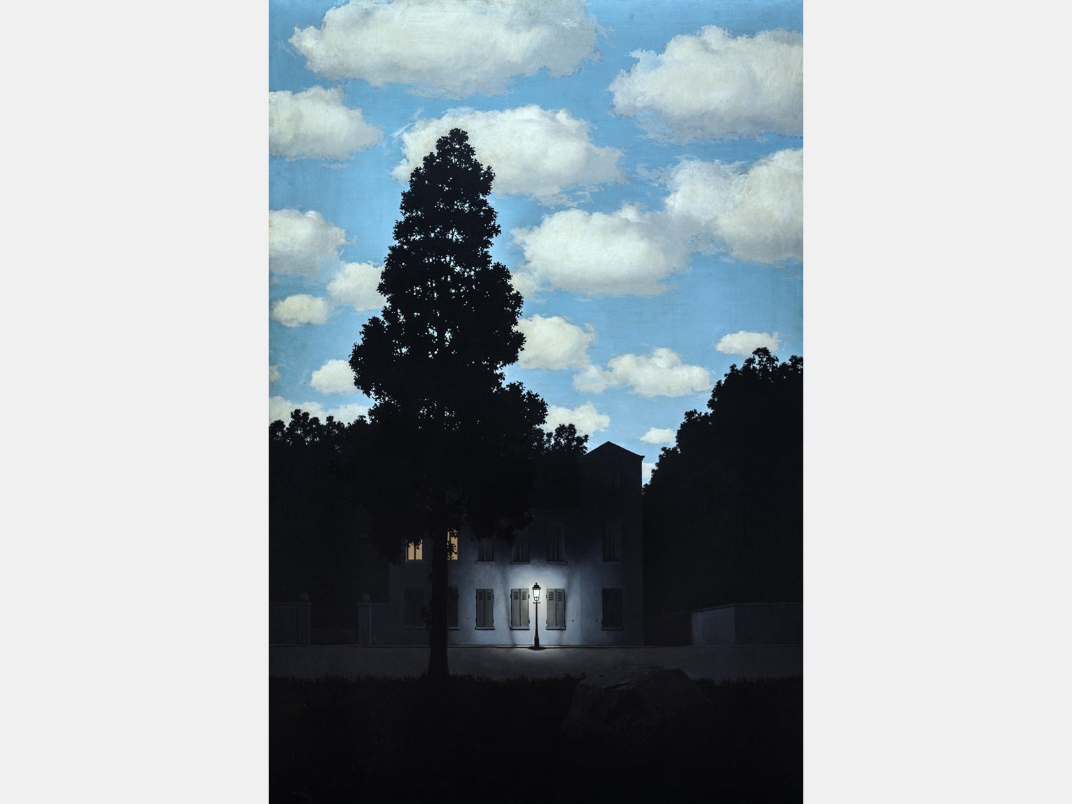 Картина Рене Магритта, где ночь и день одновременно — «Империя света».