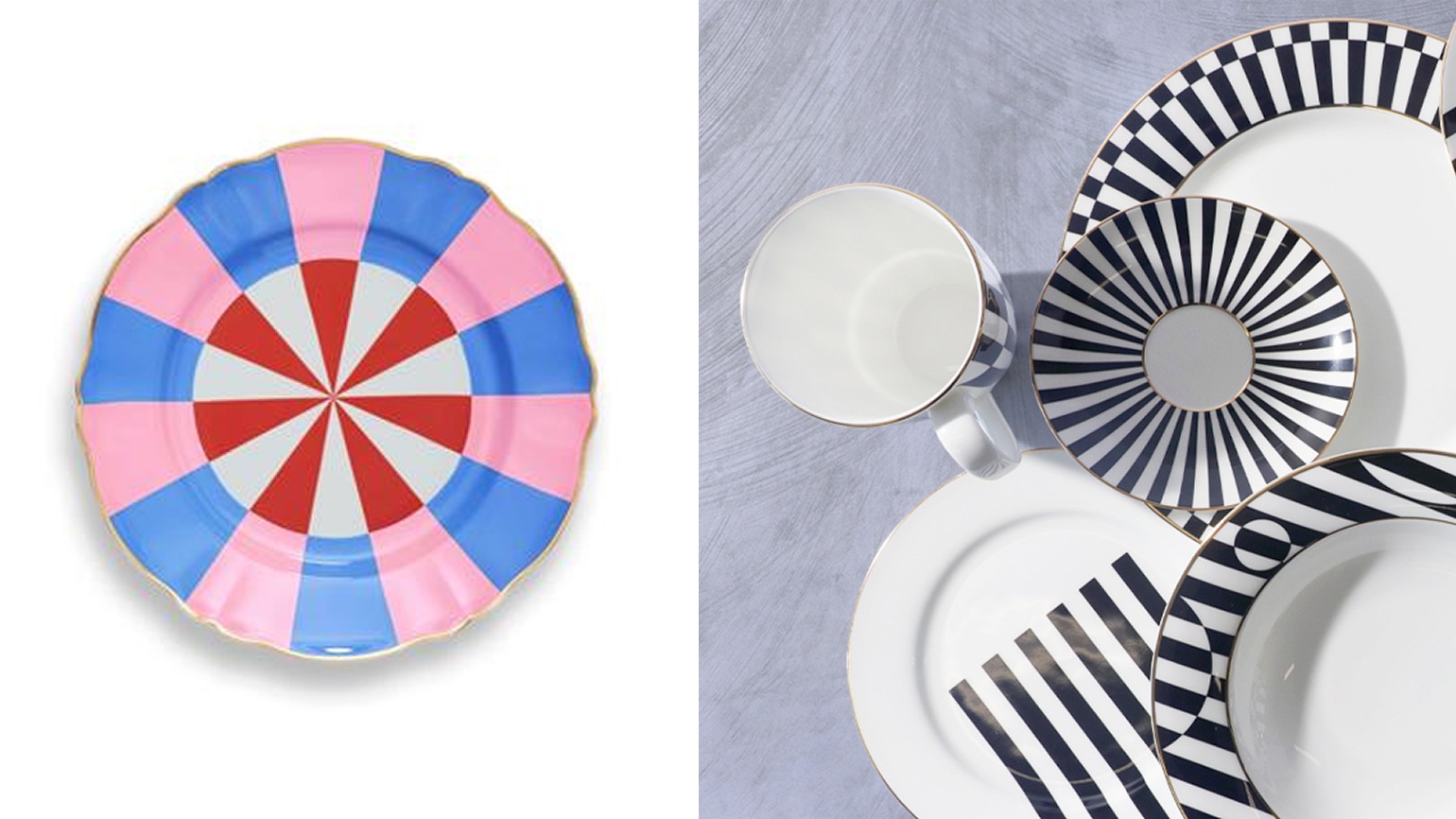 Пинтерест примеры декора: яркая цирковая эстетика в посуде