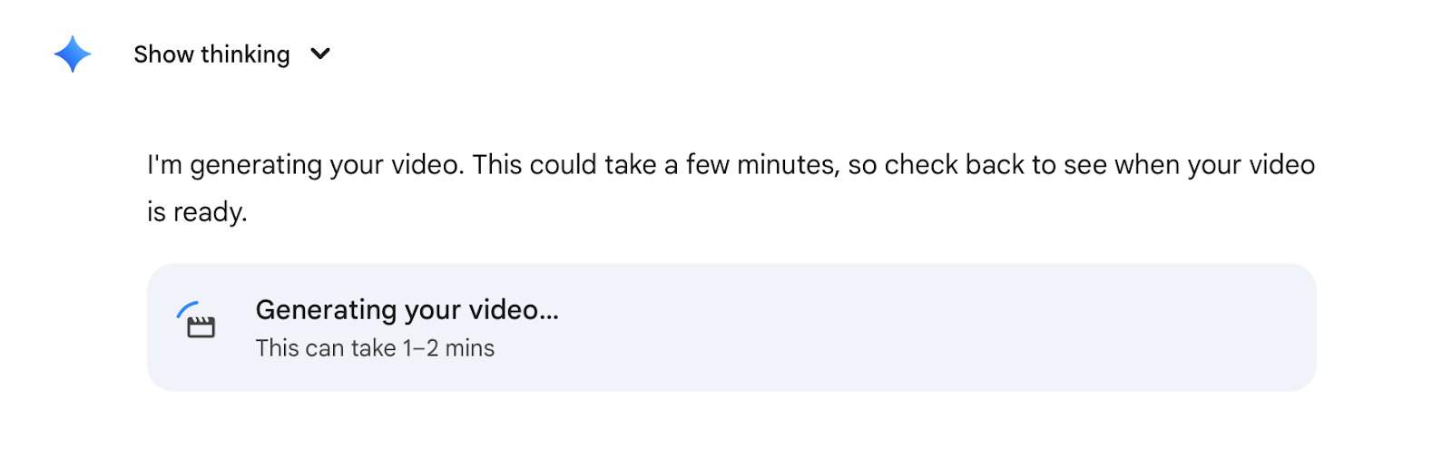 Генерация видео в Google Veo 3