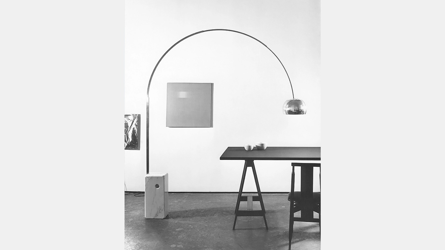 Оригинальный торшер Arco братьев Кастильони