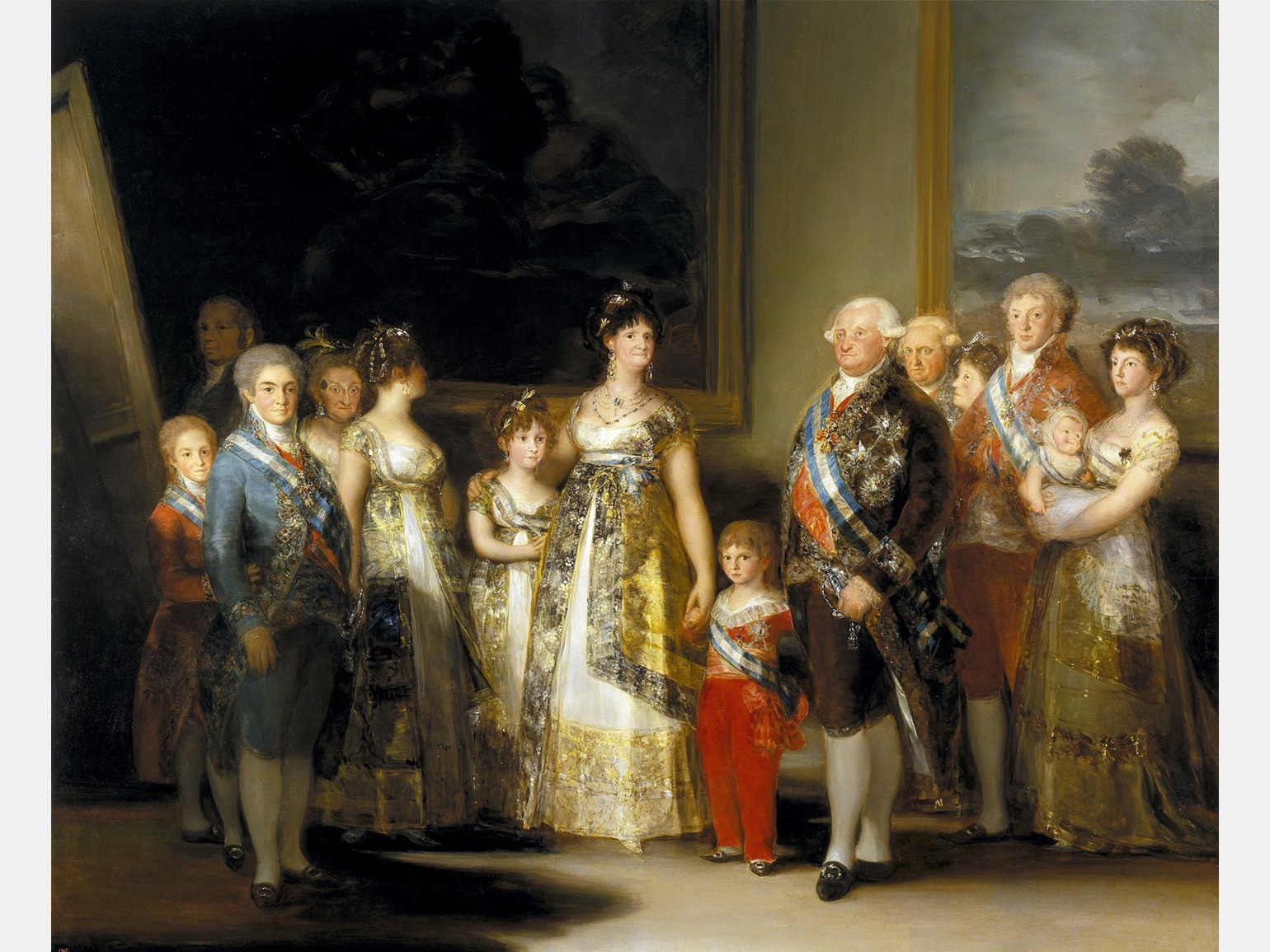 Гойя картины семья Карла IV