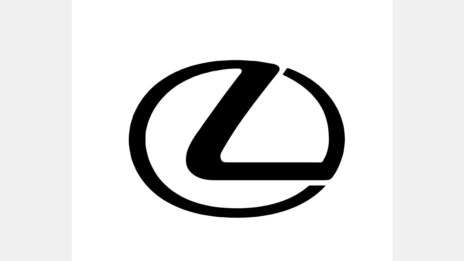 логотип Lexus в автомобильном брендинге