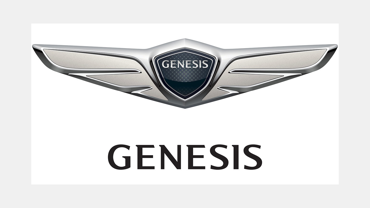 логотип Genesis с крыльями