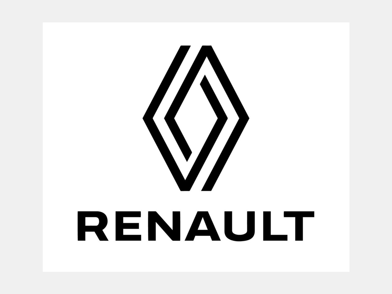 логотип Renault ромб