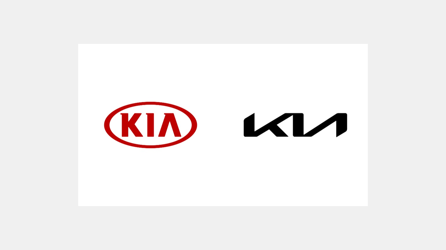 редизайн логотипа Kia