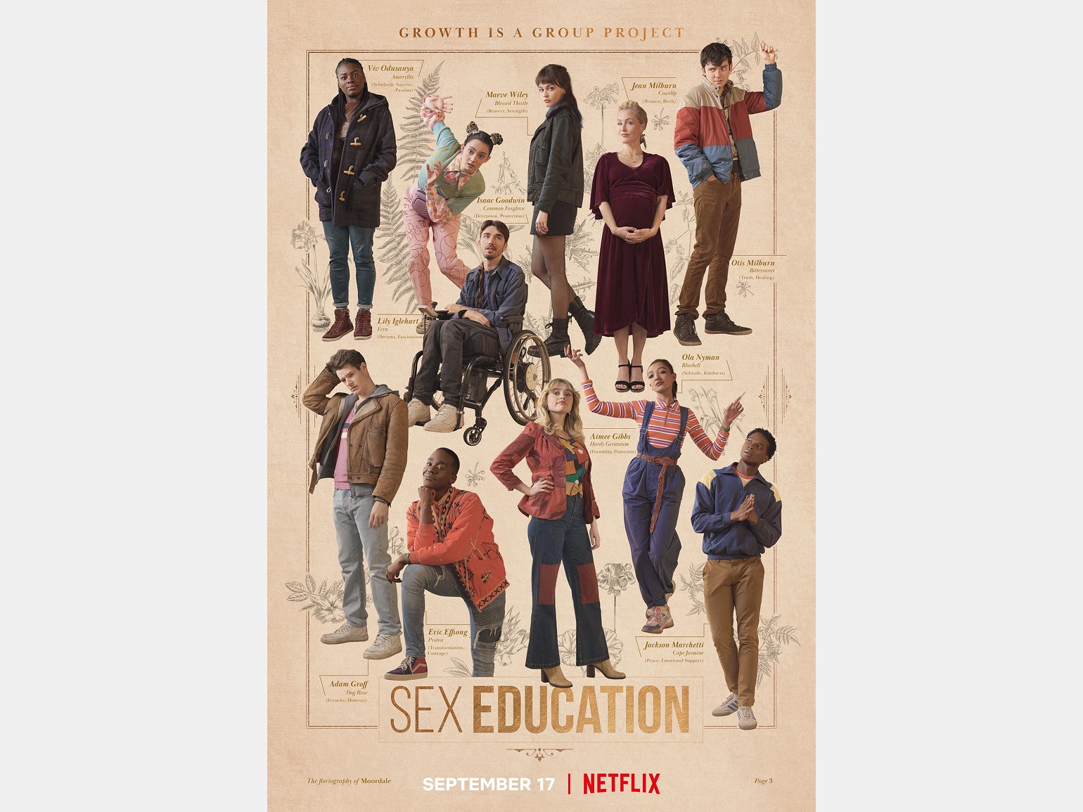 Половое воспитание топ сериалов Netflix