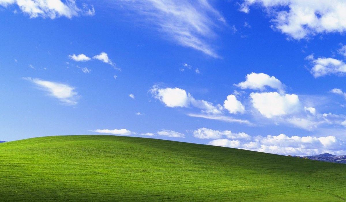 фотография заставка Windows XP Безмятежность