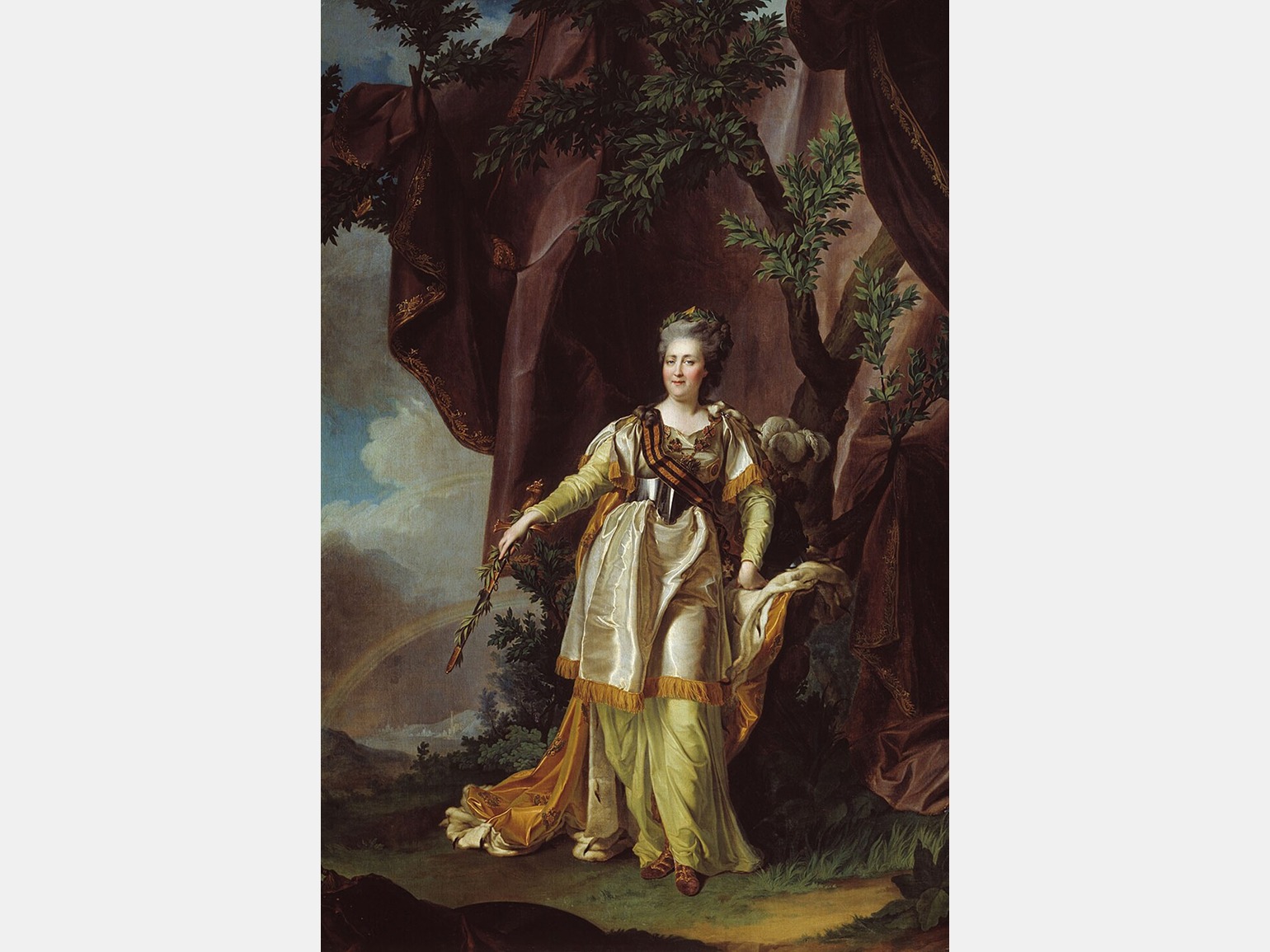 Левицкий портрет императрицы Екатерины II 1787