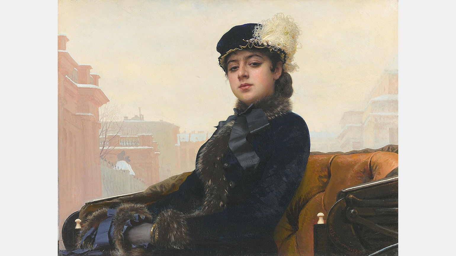 Крамской картина Незнакомка 1883