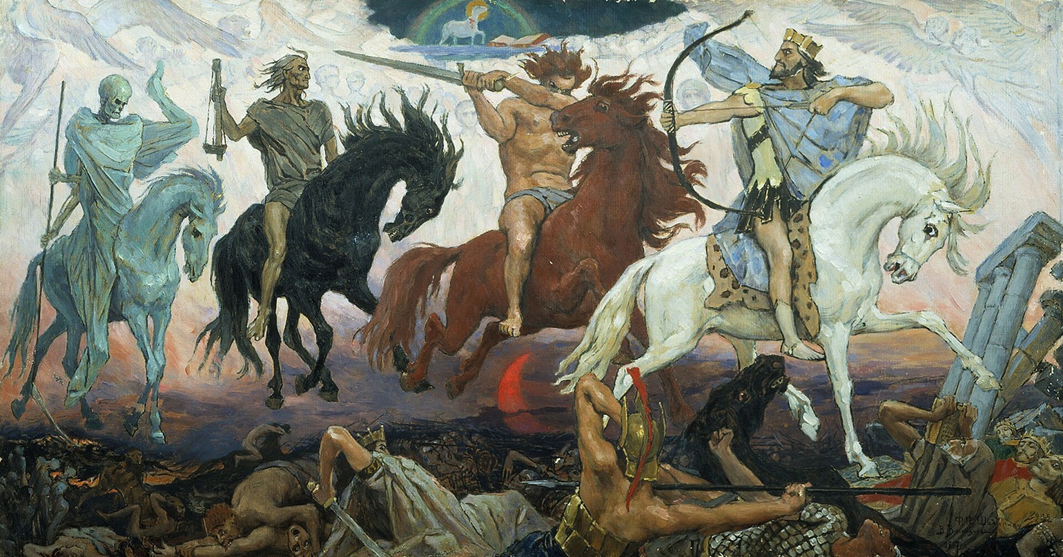 Васнецов Воины Апокалипсиса картина 1887