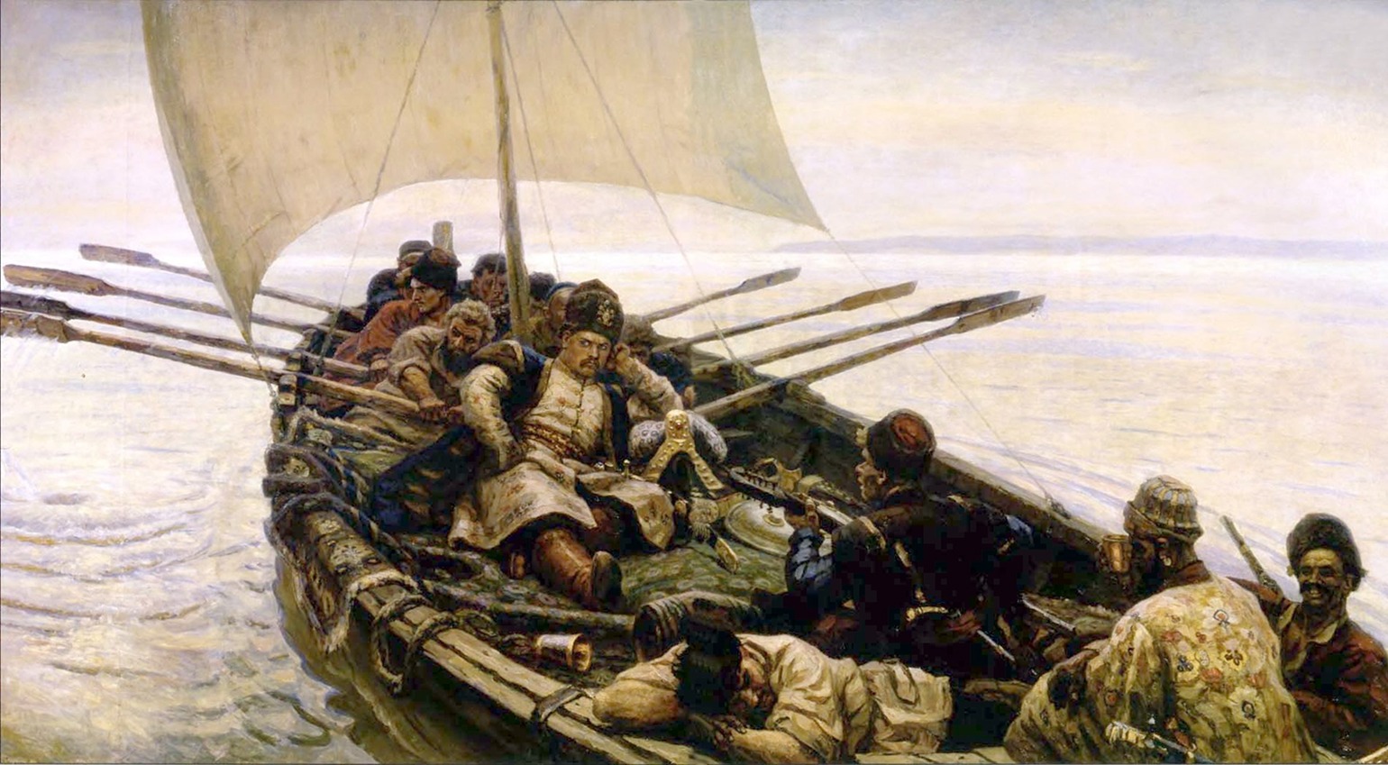 Суриков Степан Разин картина описание 1906 год
